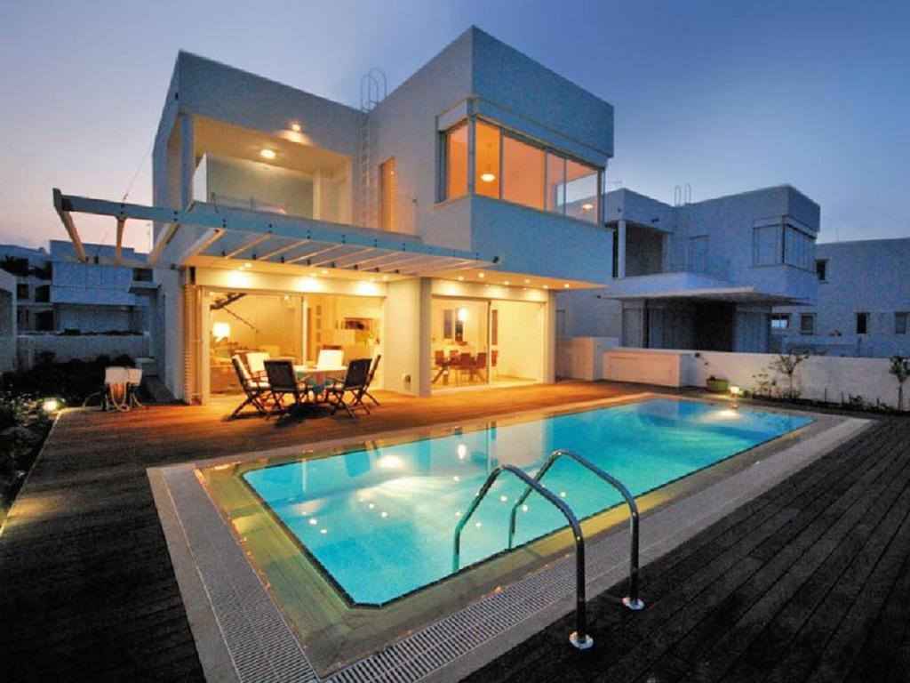 Protaras Beachfront Villa Alia Bagian luar foto
